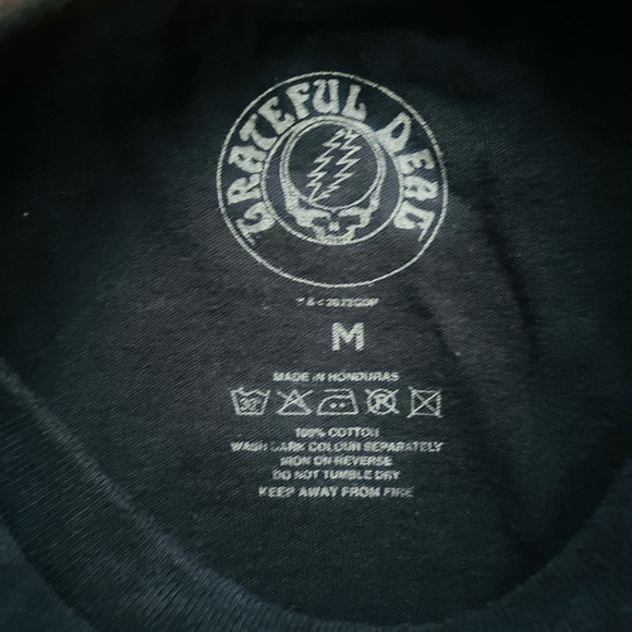 1970Grateful Dead Halloween tour Medium Black tee #GratefulDead #HalloweenTour - Picture 3 of 3